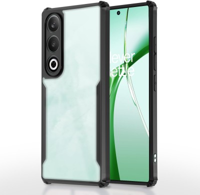 ONCRAVES Back Cover for OnePlus Nord CE 4(Black, Transparent, Shock Proof, Pack of: 1)