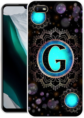 Ignite Back Cover for Oppo A1k, CPH1923, G, NAME, LETTER, ALPHABET(Orange, Flexible, Silicon, Pack of: 1)