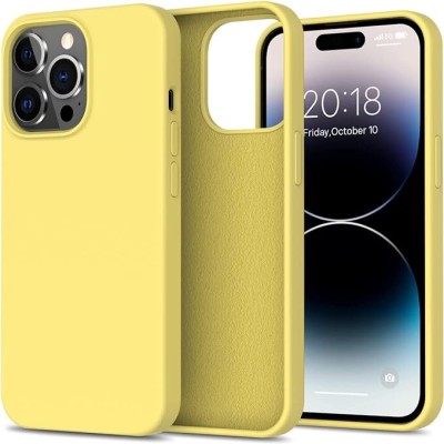 Stylonic Back Cover for Apple iPhone 13 Pro(Yellow, Dual Protection, Pack of: 1)