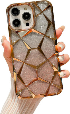 TERANCE Back Cover for Apple iphone 11 Pro(Gold, Flexible, Silicon, Pack of: 1)