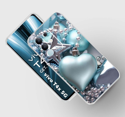 Cravation Back Cover for Vivo T4X 5G(Multicolor, Dual Protection, Silicon, Pack of: 1)