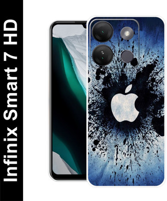 saini Back Cover for Infinix Smart 7 HD(Multicolor, Flexible, Silicon, Pack of: 1)