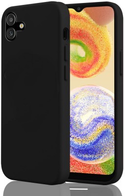 SMARTPOCKET Back Cover for Samsung Galaxy A04e(Black, Grip Case, Silicon, Pack of: 1)