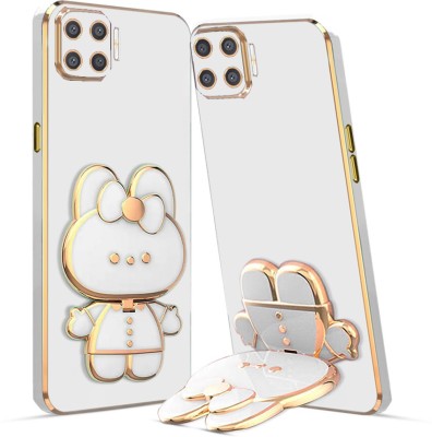 SYOTT Back Cover for OPPO F17 Pro(White, Gold, Camera Bump Protector, Pack of: 1)