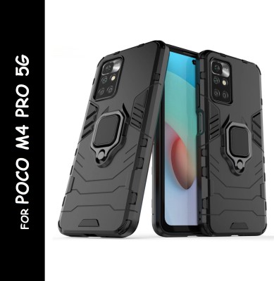 KWINE CASE Back Cover for POCO M4 Pro 5G(Black, Shock Proof, Pack of: 1)