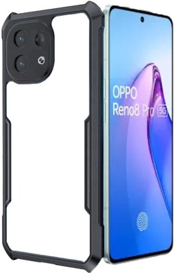 S-Hardline Back Cover for Oppo Reno 8 Pro 5G: :Gloss Finish Boom TPU(Black)