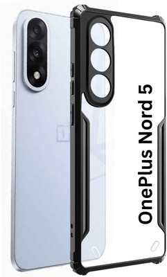 Flipkart SmartBuy Back Cover for OnePlus Nord 5 5G(Black, Shock Proof, Pack of: 1)