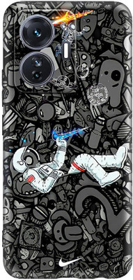 CLASSYPRINT Back Cover for iQOO Z6 Pro, Vivo T1 Pro 5G(Black)