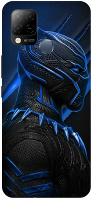 DIKRO Back Cover for Infinix Hot 10S, X689, BLACK, PANTHER, WAKANDA, FOREVER(Blue, Hard Case, Pack of: 1)