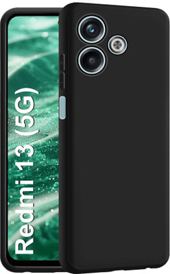 CEDO XPRO Back Cover for realme 13 5G, POCO M6 Plus 5G, Redmi 13 5G Prime Edition(Black, Dual Protection, Silicon, Pack of: 1)