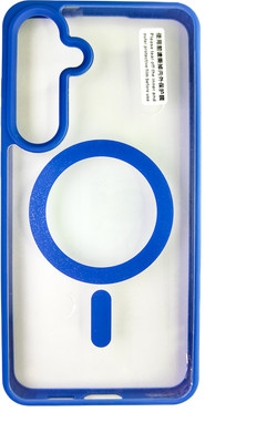 MAKMART Back Cover for Samsung Galaxy S24(Blue, Magsafe, Pack of: 1)
