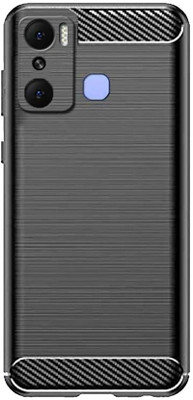 DMJHP Back Cover for Infinix Hot 12 Pro(Black, Pack of: 1)