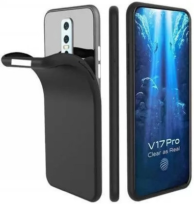 Spectacular ace Back Cover for vivo V17 Pro(Black, Dual Protection, Silicon, Pack of: 1)