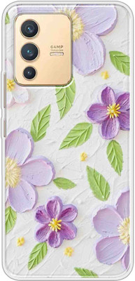 COBIERTAS Back Cover for Vivo V23 5G(Multicolor, Silicon)