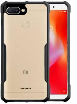 Spectacular ace Back Cover for Mi Redmi 6(Transparent, Dual Protection, Silicon, Pack of: 1)