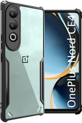 GLOBAL NOMAD Back Cover for OnePlus Nord CE 4 5G(Transparent, Shock Proof, Pack of: 1)