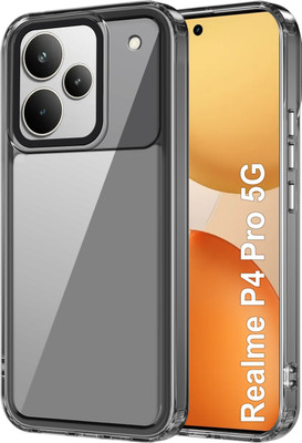 Zapcase Back Cover for Realme P4 Pro 5G(Black, Grip Case, Pack of: 1)