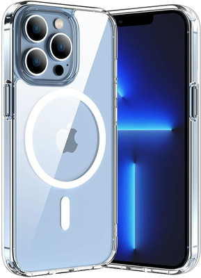 MOBILOVE Back Cover for Apple iPhone 13 Pro Max(Transparent, Shock Proof, Pack of: 1)