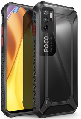 Kapa Back Cover for Poco M3 PRO, Redmi Note 10T 5G(Black, Shock Proof, Pack of: 1)