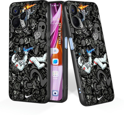 CLASSYPRINT Back Cover for Realme 9i 5G(Black)