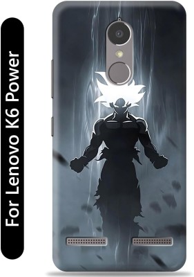 Crafter Back Cover for Lenovo K6 Power(Black, Shock Proof, Pack of: 1)