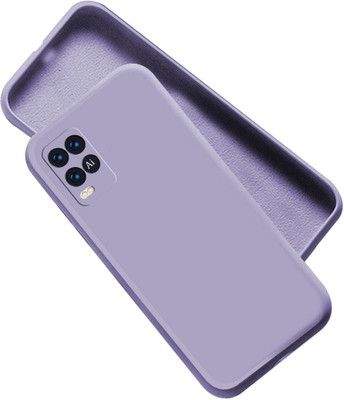 Artistque Back Cover for Oppo A54(Purple, Matte Finish, Silicon, Pack of: 1)