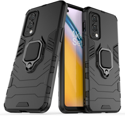 Cover Alive Back Cover for OnePlus Nord 2 5G(Black, Shock Proof, Pack of: 1)