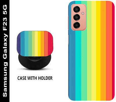 Hello Case Back Cover for Samsung Galaxy F23 5G(Multicolor, Cases with Holder, Pack of: 2)