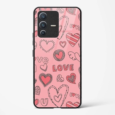 my pc wala Back Cover for vivo v23(Pink, Pack of: 1)