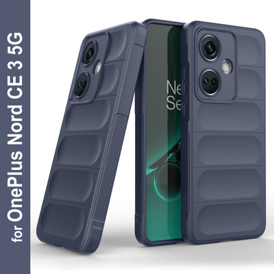 Zapcase Back Cover for OnePlus Nord CE 3 5G(Blue, 3D Case, Silicon, Pack of: 1)