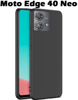 Caseline Back Cover for Motorola Moto Edge 40 Neo 5G, Motorola Edge 40 Neo 5G, Moto Edge 40 Neo 5G,(CND)(Black, Grip Case, Silicon, Pack of: 1)