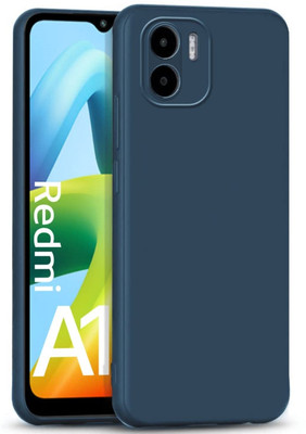 ZAMN Back Cover for Mi A1(Blue, Silicon, Pack of: 1)