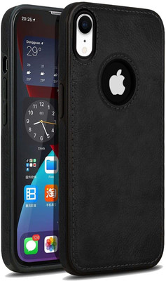 Bonqo Back Cover for Apple iPhone XR(Black, Dual Protection, Pack of: 1)