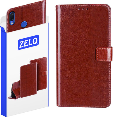Zelq Back Cover for Mi Redmi Note 7 Pro(Brown, Dual Protection, Pack of: 1)