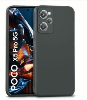 VDAT Back Cover for POCO X5 Pro 5G, POCO X5 Pro, (CA)(Black, Shock Proof, Pack of: 1)
