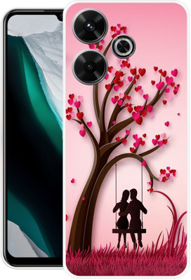 icusto Back Cover for OPPO A3x 5G, CPH2681 Cute Couple Back cover(Multicolor, Dual Protection, Silicon, Pack of: 1)