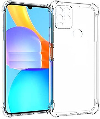 skyro Back Cover for Infinix Hot 10s(Transparent, Camera Bump Protector, Pack of: 1)