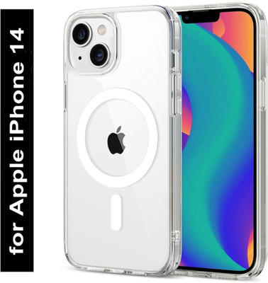 Doubledicestore Back Cover for iPhone 14(Transparent, Thermoplastic Polyurethane, Pack of: 1)