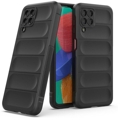 Cover Alive Back Cover for Samsung Galaxy M33 5G(Black, Camera Bump Protector, Pack of: 1)