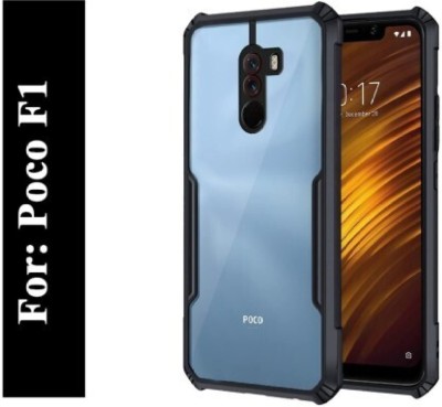 hydcase Back Cover for POCO F1(Transparent, Pack of: 1)