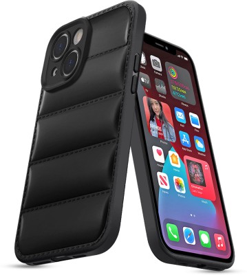 KARWAN Back Cover for APPLE iPhone 13(Black, Shock Proof, Silicon, Pack of: 1)