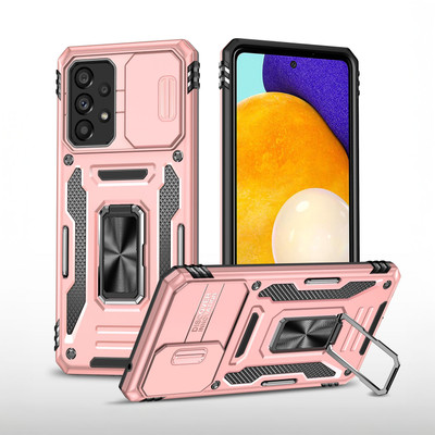 Vaku Luxos Back Cover for Samsung Galaxy A53, Samsung Galaxy(Pink, Shock Proof, Pack of: 1)