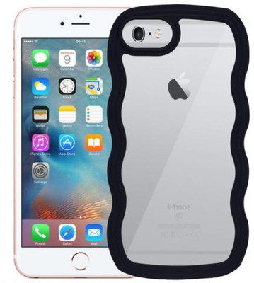 Zekly Back Cover for Apple iPhone 6 Plus(Black, Shock Proof, Silicon, Pack of: 1)