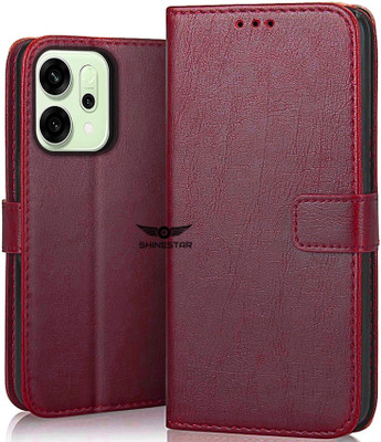 SHINESTAR. Back Cover for Oppo Reno 14 Pro 5G(Red, Pack of: 1)