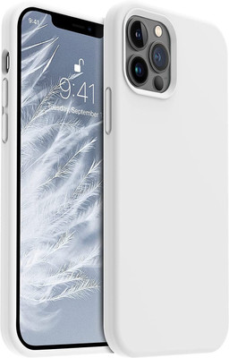 capo Back Cover for Apple iPhone 12 ProMax(White, Hard Case, Silicon, Pack of: 1)