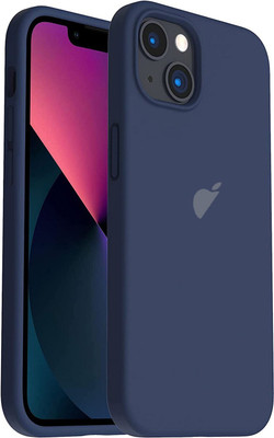 capo Back Cover for Apple iPhone 13 Mini(Blue, Flexible, Silicon, Pack of: 1)