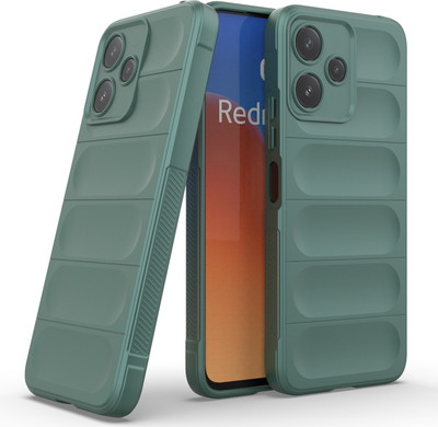 GLOBAL NOMAD Back Cover for Poco M6 Pro 5G(Green, Silicon, Pack of: 1)