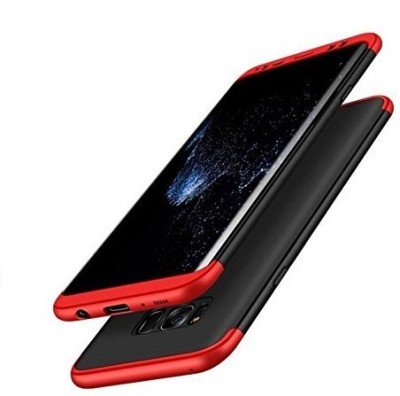 AKSP Back Cover for Full Body 3 in 1 Slim Double Dip Samsung Galaxy S8 plus(Red, Black, Red, Dual Protection, Pack of: 1)