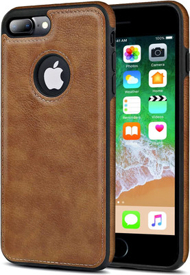 Clickfleek Back Cover for Apple iPhone 7 Plus(Brown, Camera Bump Protector, Pack of: 1)