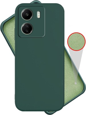 HUPSHY Back Cover for REDMI 13c, REDMI 13c 4G(Green, Flexible, Silicon, Pack of: 1)